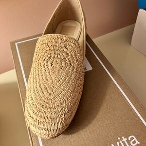 Dolce Vita Baylen Raffia Flats 7.5